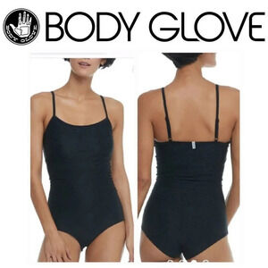 Body Glove medium Unity Swim Unitard Bodysuit black